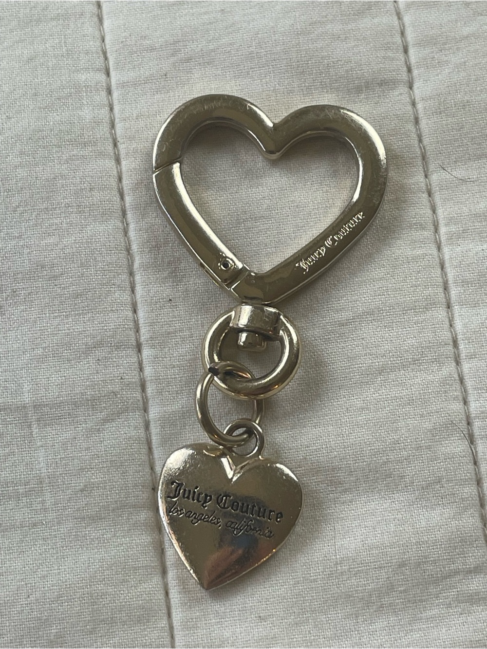 Juicy Couture Gold Tone Bag Charm